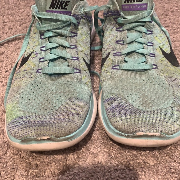 Nike Free 4.0 Flyknit women’s running shoes - Picture 8 of 10